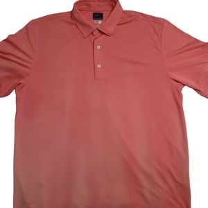 Greg Norman Mens ML75 Tonal Stripe Polo Golf Shirt Size‎ L
